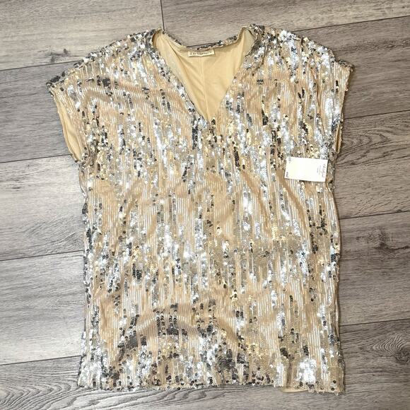 By Together Shift Dress M Star of the Night Sequin Party Cocktail NYE new Years - Picture 2 of 5